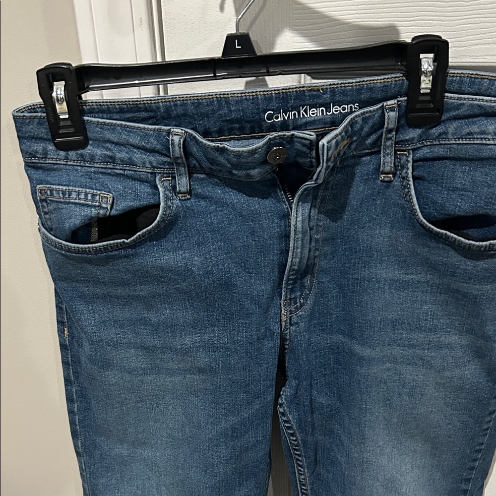 Calvin Klein Blue Slim Fit Jeans